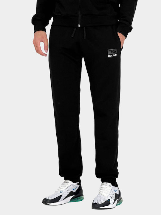 3Guys Herren-Sweatpants Black