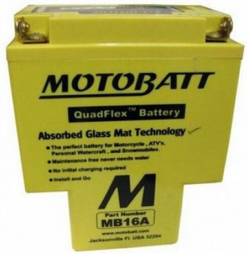 Baterie Pentru Motociclete Motobatt Mb16a 12v 19ah