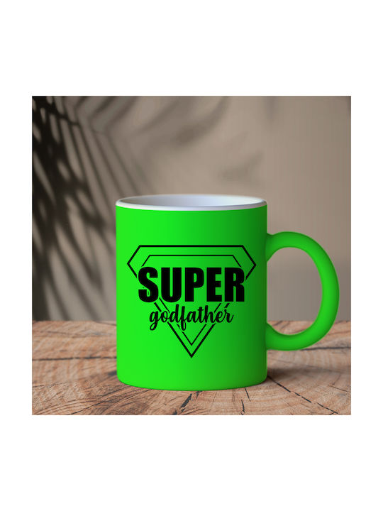 Tasse Keramik " Super Godfather " 1Stück