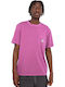 Basic Pocket Pigment Ss Тениска Deep Orchid