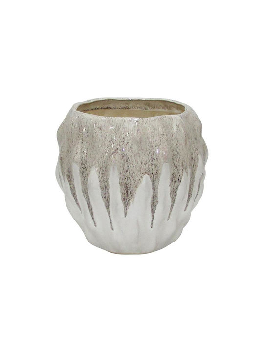 Fylliana Decorative Vase Belinda White 17x15x17cm