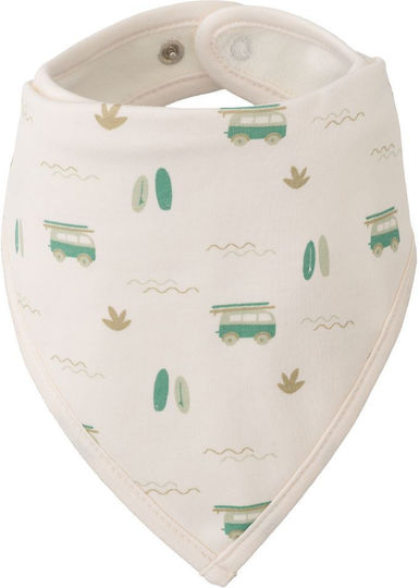 Fresk 100% Bio-Baumwolle Bandana Stoff Ecru
