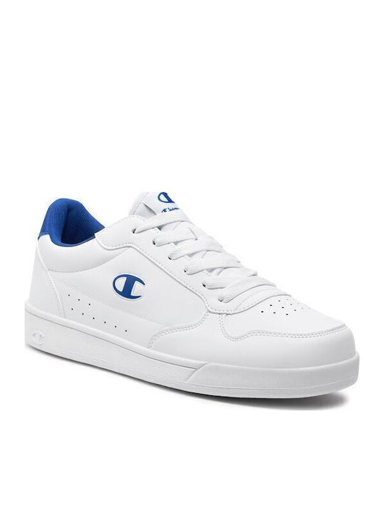 Champion Court Ανδρικά Sneakers Wht / Rbl