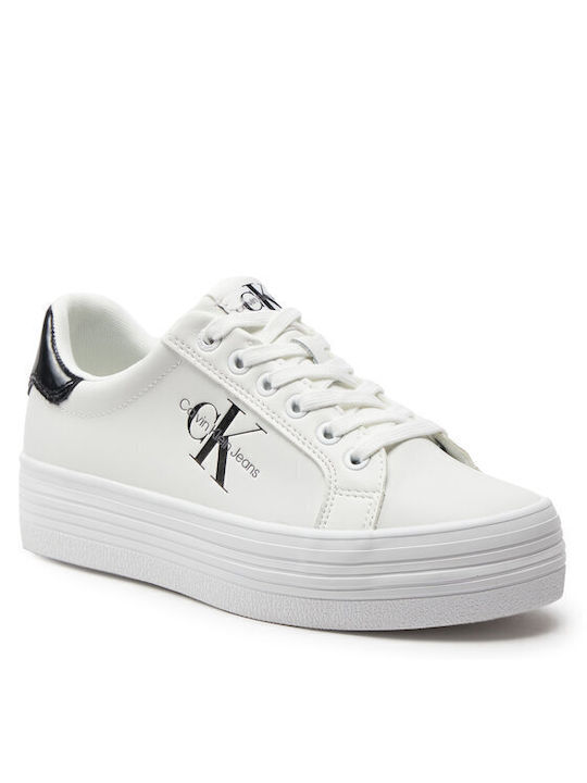 Calvin Klein Γυναικεία Sneakers Λευκό