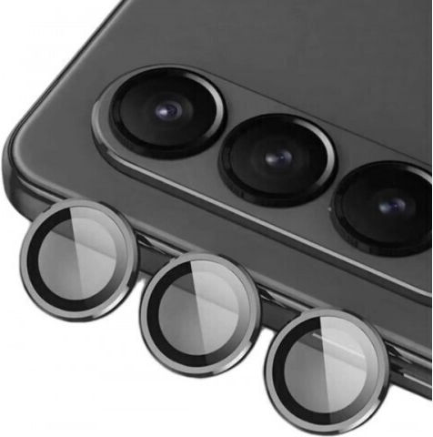 Protective Camera Protection Metal Frame Black for the Samsung Galaxy A14 4G/5G, A34 5G, SM-A14, SM-A34 47700