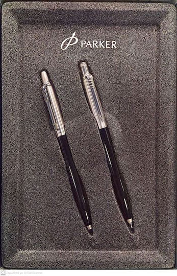 Parker Jotter Pen Set with Mechanical Pencil Black