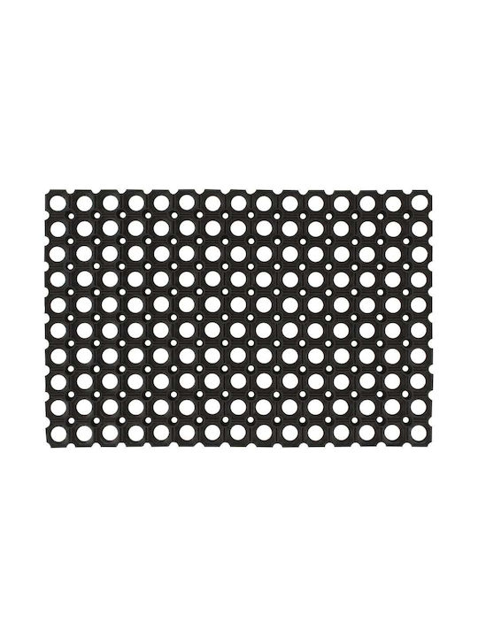 vidaXL Entrance Mat Anti-slip made of Rubber Black 40x60cm