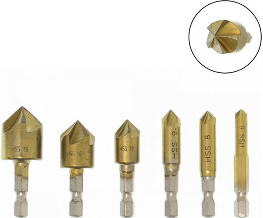 Fräsersatz HSS für Metall \ Holz \ Aluminium 6Stück