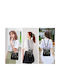 Damentasche Rucksack Schwarz