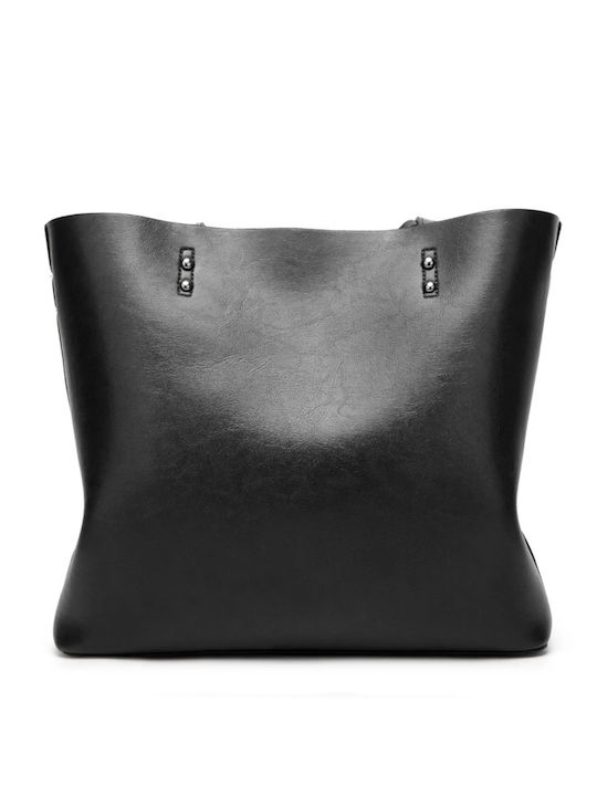 Damen Tasche Schulter Schwarz