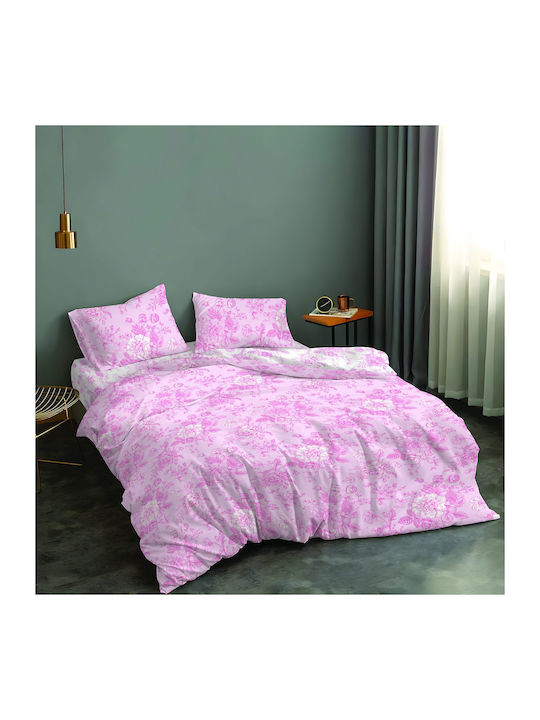 Lino Home Duvet Cover Set Cotton Single with Pi...