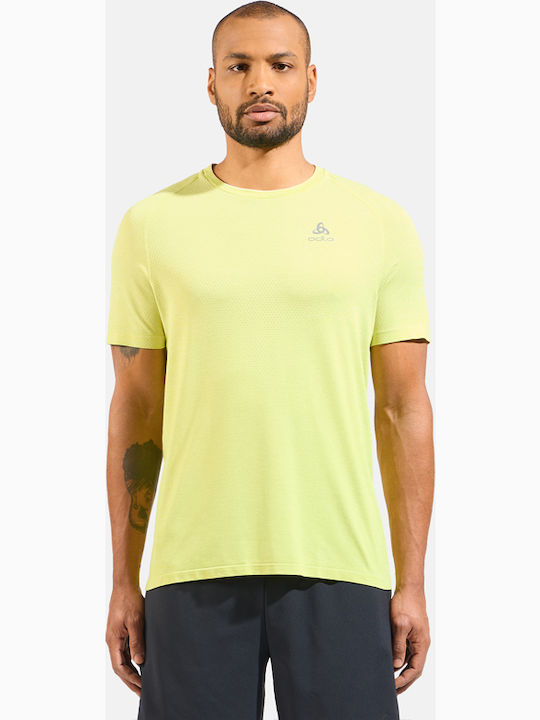 Odlo Essential Seamless Tricou Sport Verde