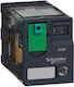 Schneider Electric Βιομηχανικό Ρελέ Λυχνίας 24V RXM3AB2BD