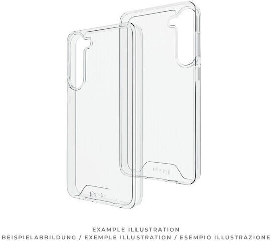 Prio Schutzhülle Rückseite Silikon 1.3mm Transparent für Galaxy S24+