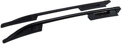 Turtle Μπάρες Οροφής Αλουμινίου για Mitsubishi L200 Ford Falcon (Σετ με πόδια) Μαύρες
