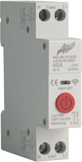 Adeleq WiFi Panel Push Switch 40A