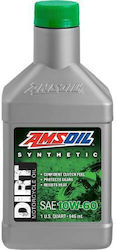 Amsoil Dirt Bike Synthetic Motorcycle Oil for Four-Stroke Engines 10W-60 946ml