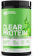 Optimum Nutrition Clear Protein Протеин Грахов Без Лактоза с Вкус Сорбе от лайм 280гр