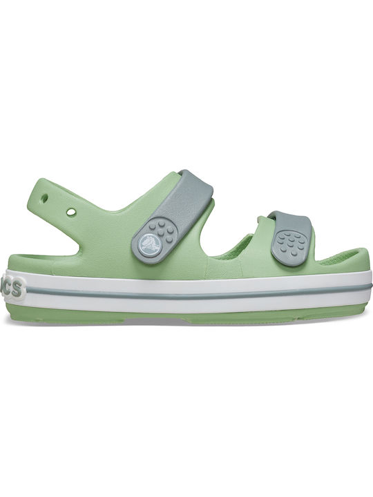 Crocs Crocband Детски Сабо за Плаж Зелен