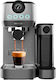 Cecotec Espresso 20 Steel Pro Espresso Coffee Machine 1350W Pressure 20bar for Cappuccino Silver 01985