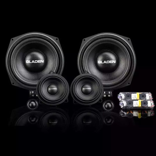 Gladen One 201 Σετ Ηχεία Αυτοκινήτου (3 Δρόμων)