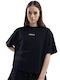 District75 Women's T-shirt Polka Dot Black