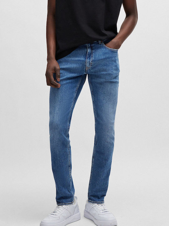 Hugo Boss Men's Jeans Pants in Slim Fit DenimBlue