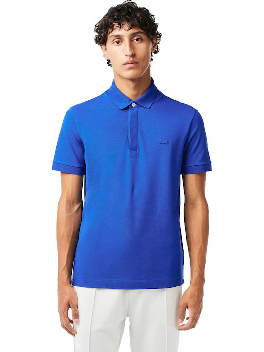 Lacoste Polo Μπλούζα Κοντομάνικη Blue
