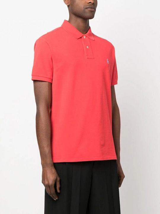 Ralph Lauren Ανδρική Μπλούζα Κοντομάνικη Polo Κόκκινη