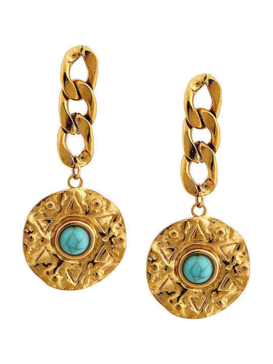Achilleas Accessories Обици с Камъни