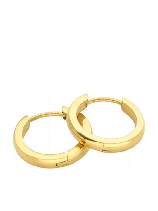 Copper Earrings Fashionable Classic K01 Gold