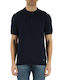 Polo Kurzarmbluse Blue