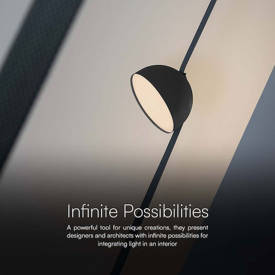 V-TAC Pendant Light Black
