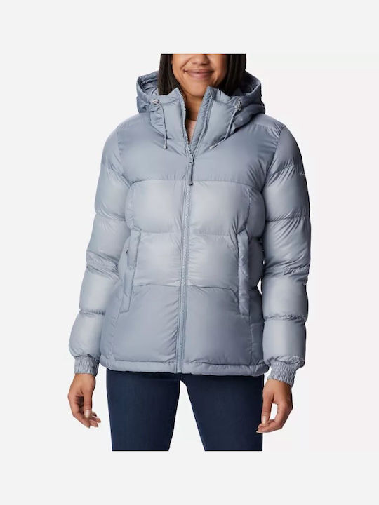 Columbia Women's Short Lifestyle Jacket for Winter Gray