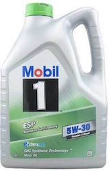 Mobil Synthetic 5W-30 4-Stroke Motorcycle Motor Oil 5lt