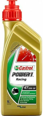 Castrol Power Synthetisch Motorradöl für Viertaktmotoren 10W-50 1Es