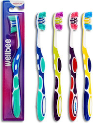 Wellbee Pierrot Manuelle Zahnbürste Mittel Wellbee Pierrot Manuelle Zahnbürste Mittel