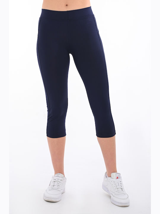 Bodymove Training Γυναικείο Capri Κολάν Navy Μπλε