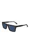Lacoste Unisex Sunglasses with Brown Plastic Frame and Blue Lens L6009S-210