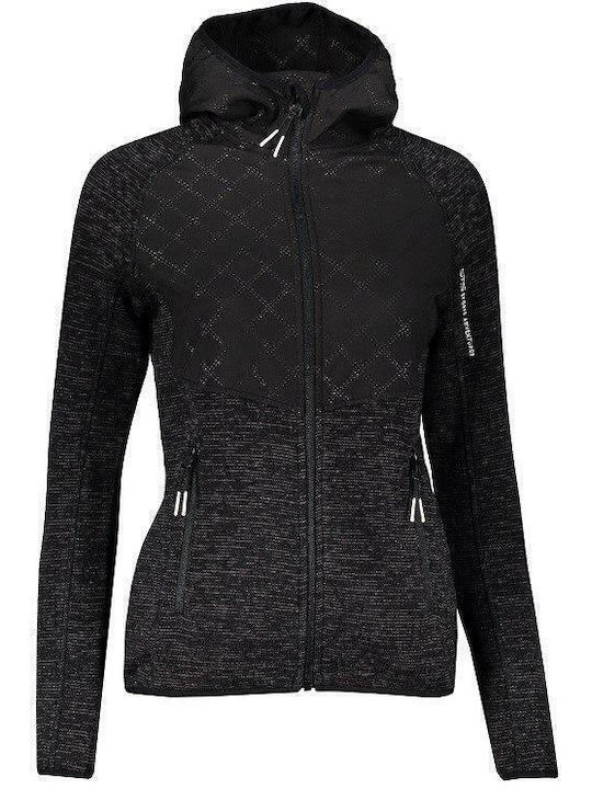 GTS Moda Italia Jachetă de damă cu Fermoar Black