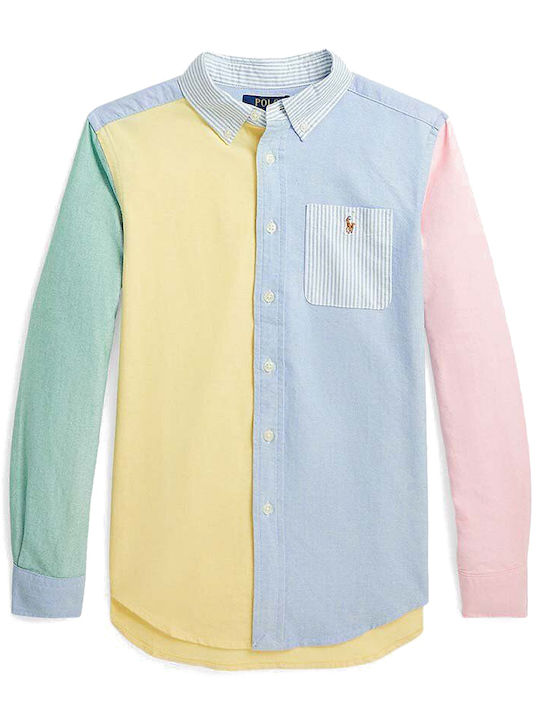 Ralph Lauren Kids Shirt Yellow Oxford