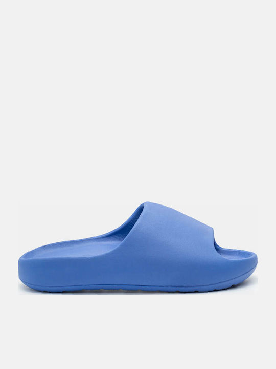 Luigi Slides με Πλατφόρμα σε Μπλε Χρώμα