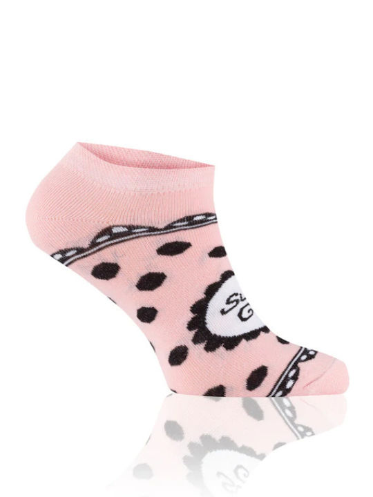 Italian Fashion Damen Socken Rosa 1Pack