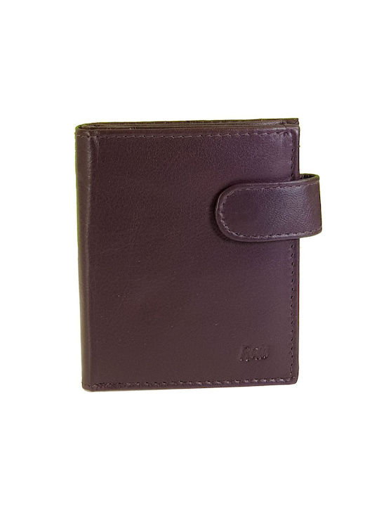 Leather Wallet / Card Holder Rcm Z16-brown Brown