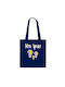 Don't you arrive? Tote Bag - Print Pontiopoulo Navy