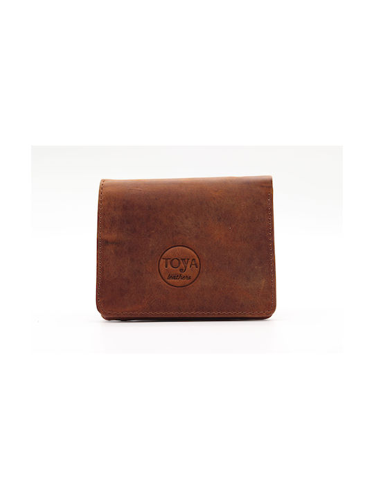 Men's Handmade Leather Wallet Toya Brown