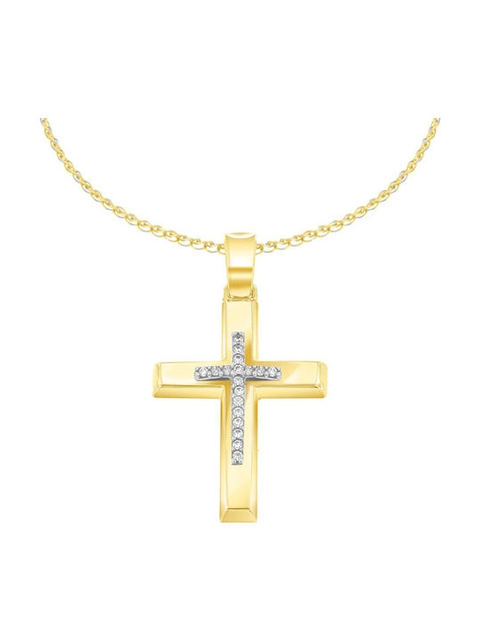 Кръст за кръщене за момиче K14.5588