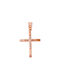 Xrisokosmima Women's Rose Gold Plated Cross