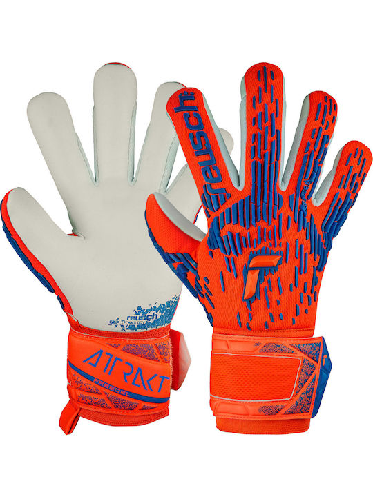 Reusch Attrakt Freegel Γάντια Τερματοφύλακα Παιδικά Γκρι
