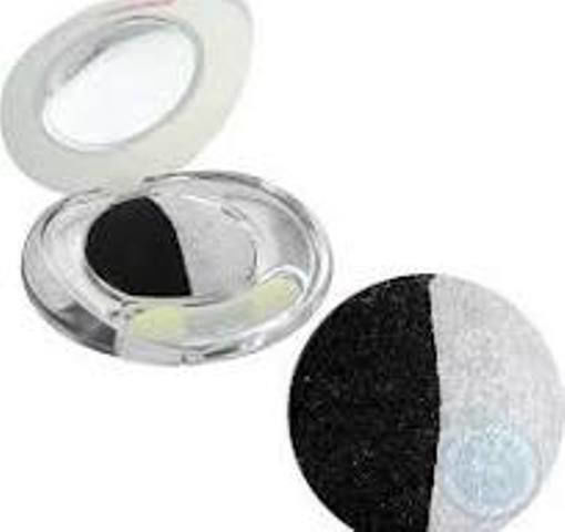 Pupa Fard de Pleoape Dublu Formă Solidă Black/white